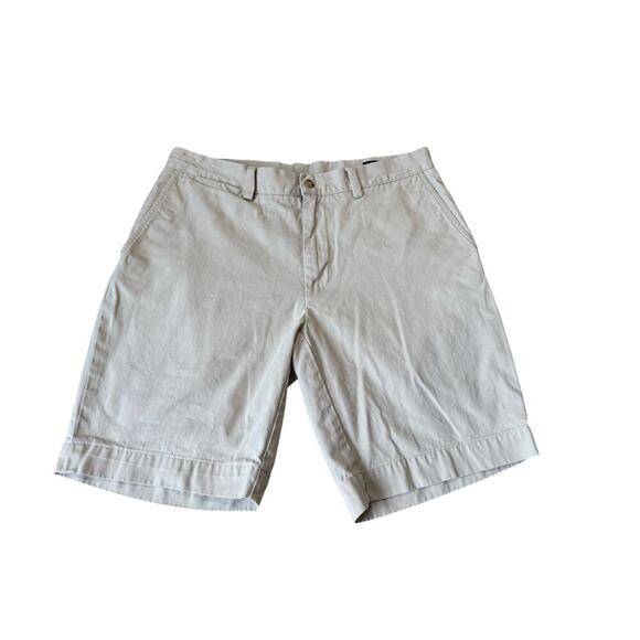 POLO Ralph Lauren Men's Shorts, Size 32, Tan Khaki shorts; Classic fit; 9" - Picture 1 of 8
